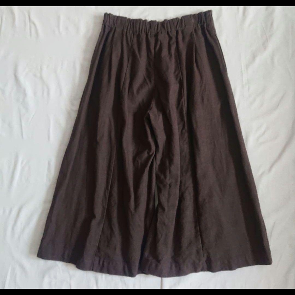 Brown Button-Up Jacket And Pants Set - image 6